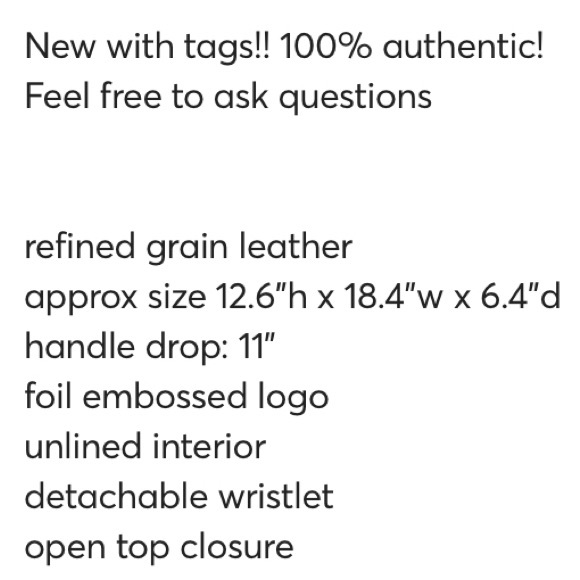 Kate Spade Mya Breeze Floral Ditsy Reversible Tote with Wristlet MSRP $329.00 - Picture 9 of 9